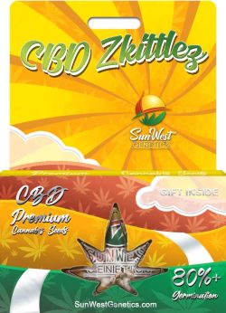 CBD Zkittlez Strain Feminized Marijuana Seeds