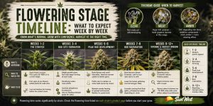 cannabis flowering stage timeline