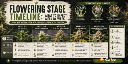 cannabis flowering stage timeline